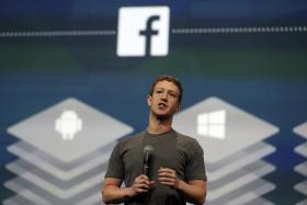 File photo of Facebook chief executive officer Mark Zuckerberg.
