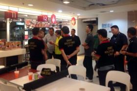 Debt collectors from Double Ace Associates caused a ruckus at a Chinese soup stall in the Food Junction foodcourt at Funan DigitaLife Mall on Jan 15. 