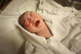File photo of a newborn