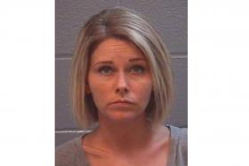 Rachel Lehnardt, 35, was arrested on April 13 and charged with two counts of contributing to the delinquency of a minor.