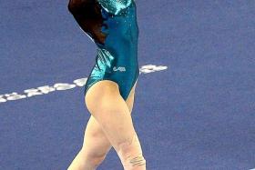 Women’s all-around event gold medalist Phan Thi Ha Thanh (above).