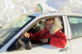 London cabbie Mason McQueen experienced what it is like to work as a taxi driver in places such as Iqaluit, Canada.