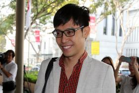 SORRY: Mr Roy Ngerng apologised for what he said, but emphasised that he had criticised the Government, not the Prime Minister.