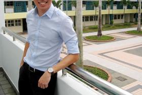 TOP STUDENT: Mr Justin Ng is the valedictorian of this year&#039;s graduating batch from NIE.