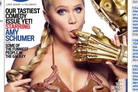RACY: Comedian Amy Schumer&#039;s GQ spread has been labelled &quot;inappropriate&quot; by Disney.