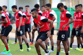 BACK ON SONG: LionsXII right back Faritz Abdul Hameed has returned strongly after the injury-plagued season last year.