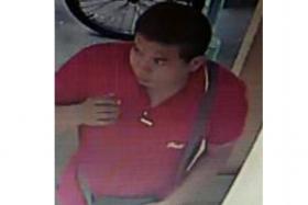 Police are looking for the pictured man in connection with a case of insulting a woman&#039;s modesty.