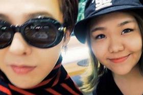 FAVOURITE SINGER: Miss Merissa Tee (left) met her favourite K-pop singer G-Dragon (right) in Seoul and stayed at his crib for two nights in a competition organised by Airbnb.  