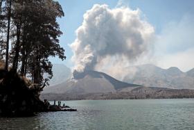 Indonesia closed Bali airport until Nov 5 when Mount Rinjani on the island of Lombok erupted and started spewing volcanic ash since the weekend.