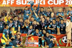 AIM HIGH: Singapore should focus on more continental glory like the win in the 2012 AFF Suzuki Cup.