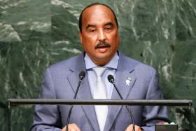 President Mohamed Ould Abdel Aziz of Mauritania 
