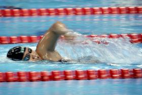 Swimmer Theresa Goh began Team Singapore&#039;s charge to surpass their Asean Para Games record gold medal haul by winning the women&#039;s 50m free S5 event.