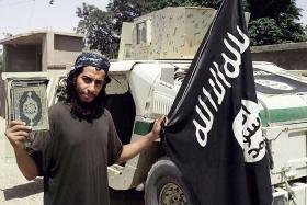 An undated photo purportedly showing 27-year-old Belgian ISIS group leading militant Abdelhamid Abaaoud.