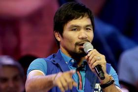 CONTROVERSY: Filipino boxer Manny Pacquiao is running for the senate in the country&#039;s May elections.