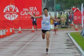 BLOW FOR SOH: Soh Rui Yong (above) may not be able to defend his marathon title at next year&#039;s SEA Games in Malaysia.