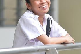 &quot;I can’t imagine a life without fulfilling my dream, or without trying at least.&quot; — Miss Charmaine Tan (above), who hopes to be a literature teacher
