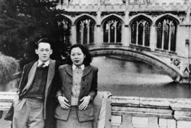 Mr Lee Kuan Yew and his wife Kwa Geok Choo at Cambridge in 1948