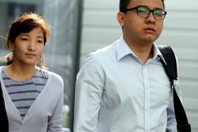 IN COURT: Yang Kaiheng and his wife Ai Takagi.