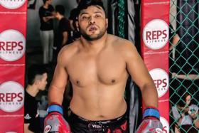 CUTTING HIS TEETH: Rafi Majid (above) is eagerly anticipating his debut professional fight against Indonesian Bub Kalbar this evening.