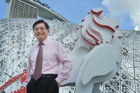 SHOCKING: Finance Minister Heng Swee Keat collapsed from a sudden stroke at about 5.30pm yesterday. 