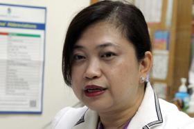 CONCERNED: Dr Angela Cheong, a GP at Cheong Family Clinic in Owen Road.