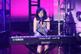 KILLED: Singer Christina Grimmie was shot dead by an unidentified gunman yesterday.