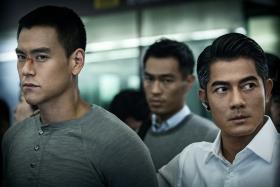 Aaron Kwok (R) and Eddie Peng (L) in Cold War 2