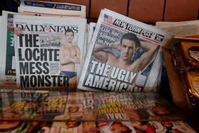 UNDER FIRE: Once a pin-up boy of swimming, Ryan Lochte has faced an avalanche of bad press (above) after lying about being mugged in Rio de Janeiro during the Olympics.  