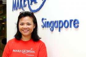 Make-A-Wish Foundation Singapore&#039;s volunteer wish granter Suzanne Liu