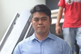 GUILTY: Bryan Lim Sian Yang was fined for posting the threatening comment. 