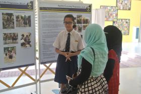 PREVIEW: A Beatty Secondary School student at the open house talks about the school’s programmes and achievements.