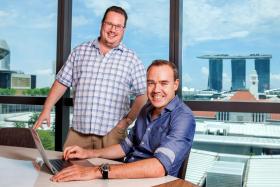 Michael Blakey (L) and William Klippgen (R) who have now joined forces to set up a new $10 million seed venture firm in Singapore called Cocoon Capital
source: Cocoon Capital