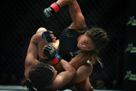 Lee nominated for MMA Female Fighter of the Year