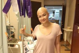 Ms Cara Chew documented her chemotherapy sessions on social media, helping her befriend other patients worldwide. 
