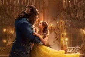 Cinema still: Beauty And The Beast starring Emma Watson and Dan Stevens.