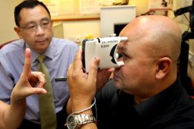 TTSH has started a home service for people with glaucoma to measure the pressure in their eyes, which leads to more accurate measurements and an overall better condition.