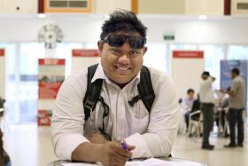 Azhar Ahmad, 36, job-seeker, who was at the Punggol resource centre on Saturday