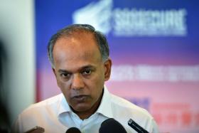 Home Affairs Minister K. Shanmugam