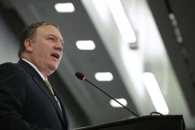 Central Intelligence Agency Director Mike Pompeo delivers remarks at The Center for Strategic and International Studies 