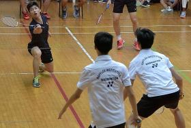 RI boys retain A Div badminton crown