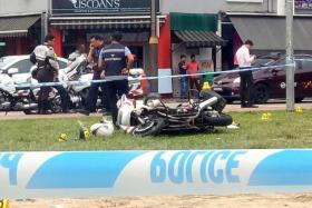 Traffic police officer seriously hurt at Serangoon Road