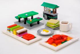 LEGO's Singapore Food Culture Mini-Builds collection 