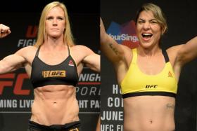 Holly Holm and Bethe Correia