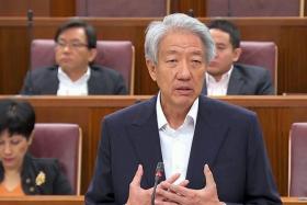 DPM Teo Chee Hean addresses Parliament on July 3.