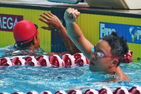Swimmer Mikkel makes a splash with golden double