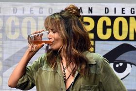 Berry chugs &#039;bourbon&#039; at Comic-Con Linkin Park singer found dead at home Ryan Seacrest to return as American Idol host next year