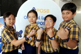 POSB launches smartwatch for pupils to make cashless payments