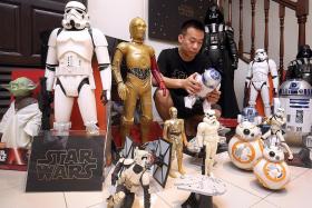 Man selling Star Wars collection in memory of his wife