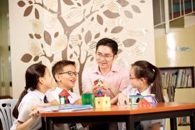 Mr Tan is the head of department for maths at Pei Hwa Presbyterian Primary School. 