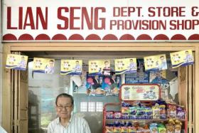 After 69 years, Mr Wong Ah Chai (above) is calling it a day. 